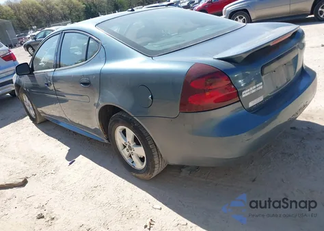 2006 Pontiac Grand Prix из США, поврежденный, VIN 2G2WP552061225680